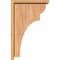 Ekena Millwork Yorktown Smooth Corbel w/Backplate, Western Red Cedar, 7 1/2"W x 14"D x 22"H COR08X14X22YOR01SWR - alternate 4